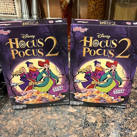 kelloggs Other Kelloggs Disney Hocus Pocus 2 Cereal Berry Brew